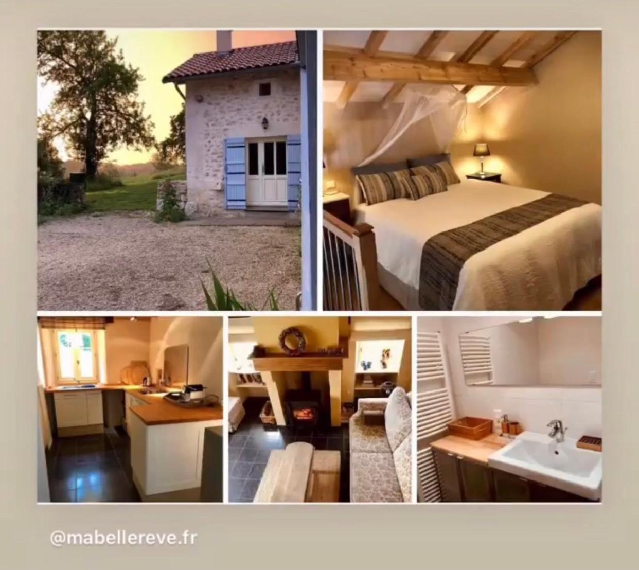 MaBelle rêve B&B Saint-Pierre-de-Côle Exterior foto